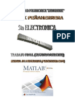 Programacion MatLab Matematicas Avanzadas Segundo Parcial