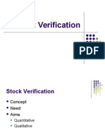 Stock Verification