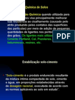 Aula 1.7 Pavimentação Aula Solo Cimento 1