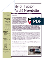 October 2015 Newsletter - Ward 5