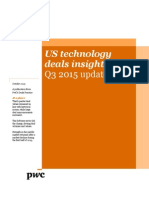 PWC Technology Deals Insights Q3 2015