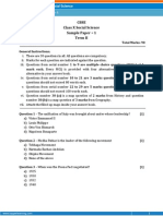 CBSE-Social Science Sample Paper-1-Class 10 Question Paper (SA-II)