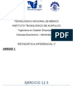 Ejercicios Estadistica