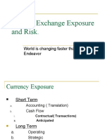 Foreign Exchange Exposure and Risk