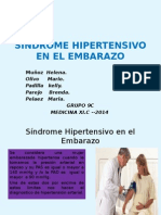 Sindrome Hipertensivo en El Embarazo