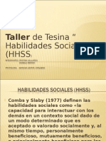 Habilidades Sociales Hhsss