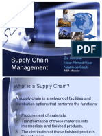 Supply Chain Management: Zia Shaukat Nisar Ahmed Nisar Najam-Us Saqib