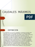 Caudales Máximos