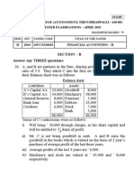 Financial Accounting Sec B