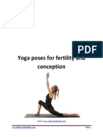 Yoga Poses For Fertility and Conception