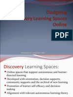 Self Discovery Learning Spaces