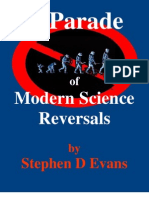 A Parade of Modern Science Reversals