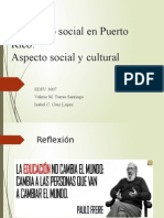 El Cambio Social en Puerto Rico