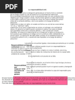 Responsabilidad Civil y Hecho Ilícito