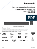 Descargaspla Pla Digitales Blu Ray Reproduc Dmp-Bd65pu Documento Manual de Usuario Dmp-bd45-65 Manual de Usuario