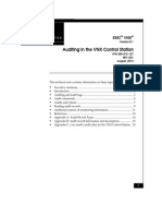 Auditing in The VNX Control Station 8.1