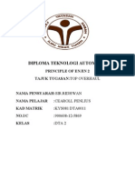 Diploma Teknologi Automotif: Principle of Enjin 2 Tajuk Tugasan:Top Overhaul