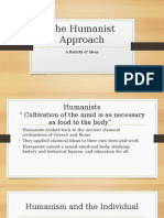 Chapter 3-The Humanist Approach