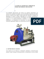 Informe de La Visit Al Caldero Del Comedor de Universidad Nacionalde San Agustin