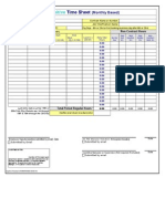 Manual Timesheet