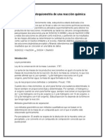 Practica No 7 Estequiometria de Una Reacción Química