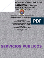 Servicios Publicos Municipales