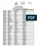 Cin: Nom: Prénom: CNE (Code National de L'etudiant)