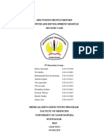 Discussion Result Report Growth and Development Module Second Case