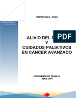 Alivio Del Dolor y Cuidados Paliativos