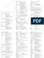 Octave Quick Reference