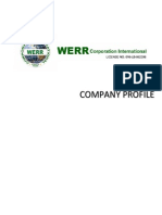 WERR Corporation Int'l Profile