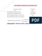 Flux Thickness Calculations