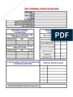 Bga Rework Profile Development Sheet