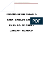 Expediente Tecnico de 20 Ganados Vacunso Tara