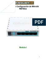  Configuración de Mikrotik RB750xx Modulo I