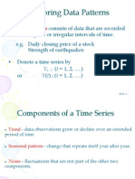 Exploring Data Patterns: Time Series