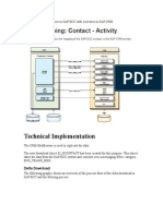 Replication of BP Contacts in SAP ECC With Activities in SAP CRM - Example