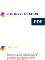 1 Siteinvestigation