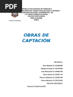 Obras de Captacion Trabajo