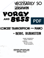 Gershwin - Porgy and Bess - It Aint Necessarily So