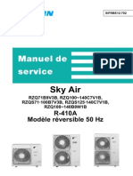 Manuel Dépannage Daikin 2007 RZQ-RZQS-C Réversible PDF