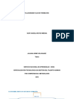 Flujograma Plan de Formación - ACT 8