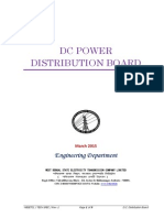 DC Poweer Distribution Switch Board