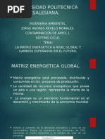 Matriz Energetica Mundial