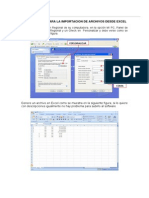 4.7. Estacion Total - Importacion de Archivos Excel