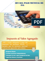 Determinación Del Pago Mensual Del IVA