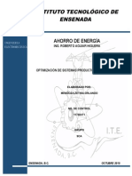 Optimizacion de Sistemas Productores de Energia