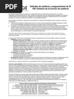 1001 - Estatuto de La Función de Auditoría PDF