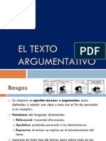 Texto Argumentativo