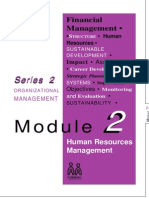 Strengthening You Organization A Series of Modules and Reference Materials For NGO and CBO Managers and Policy Makers Human Resources Management PDF